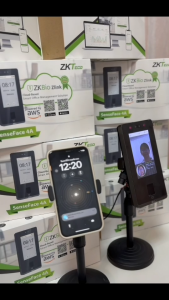 เครื่องสแกนใบหน้า ลายนิ้วมือ ถ่ายรูปแจ้งเตือนทันทีส่งผ่าน Telegram ใช้แทน Line ฟรี ไม่ต้องลงโปรแกรม