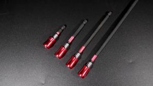 Geinxurn 1/3/5/21PCS Magnetic Locking Bit Holder Set 100mm Impact Ultra Torque S2 Steel Bits Set for Power Tools