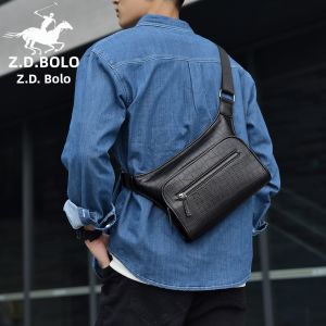 New Genuine Leather Shoulder Bag for Men