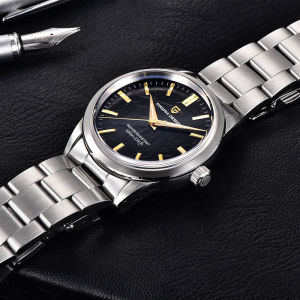 Đồng Hồ Đeo Tay Thạch Anh Nam PAGANI DESIGN Dây Thép Không Gỉ Chống Nước 100M Mặt Kính Sapphire Đồng Hồ Doanh Nhân 40mm Có Đánh Dấu Số Ả Rập Phát Sáng