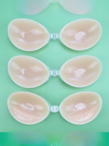 Silicone Bralette Womens Invisible Thickened Wedding Dress Strapless Bra Small Chest Gathered Upper Lift Summer Thin Section