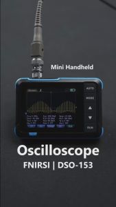 Fnirsi dso153 kỹ thuật số cầm tay Oscilloscope máy phát tín hiệu 2in1 1MHz băng thông 5msa/S tỷ lệ lấy mẫu thiết bị điện tử dụng cụ sửa chữa