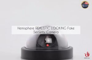 Fake Dummy Simulation LED CCTV Wireless Security Camera Anti Theft Guard Monitor Palsu Hk Vision Xiaomi