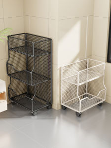 Multi-layer Movable Storage Cart