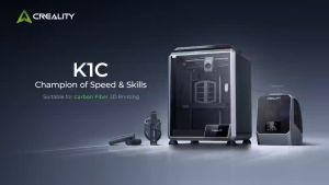 Máy in 3d Creality K1C chuyên sợi carbon tốc độ in max 600mm/s