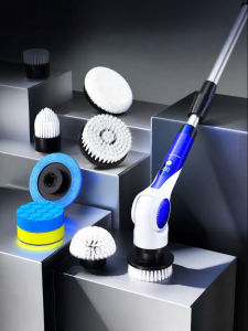 CHONGXIAOSHUAI | Professional Electric Fish Tank Cleaner Long Handle Brush