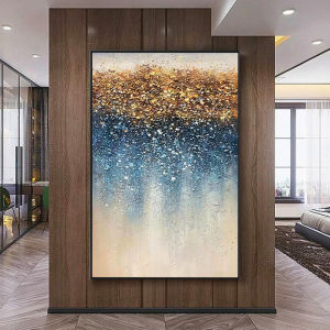 Starry Sky Living Room Decorative Painting Abstract Art Elegant Fancy Floor Painting Large Affordable Luxury Style Hallway Hotel Hanging Picture
