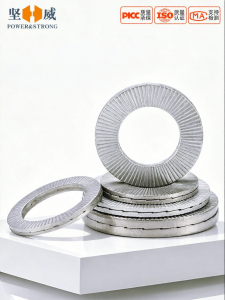 POWER&STRONG | Self-Locking 304 Stainless Steel Washer Anti-Slip Locking Washer