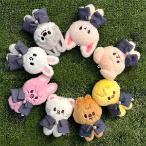 Skzoo 12cm Kpop Cartoon Stuffed Animal Plushies Stay Plush Doll Toys KawaiiJYP Adults KZ Fans Keychain Pendant Kid Gift