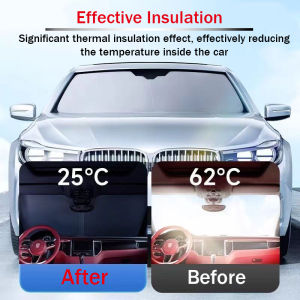 Car Accessories fit for Subaru XV XT Forester Outback Imoreve Car Sunshade Cover UV Protector Foldable Car Front Windowshield SunShade