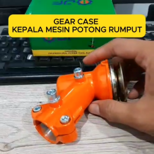 Gear Case Segi 4 Kepala Pisau Mesin Potong Rumput 2 Tak 328 318 Gear Box Lubang Kotak