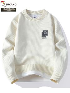 TUCANO | Thick Warm Round Neck Long Sleeve Sweater Hoodie