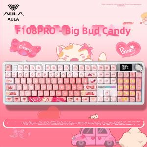AULA | Gaming & Office Compatible Quiet Triple Mode Mechanical Keyboard