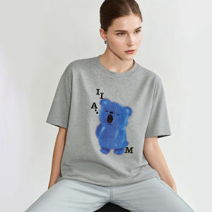 AMII | New Leisure Rejuvenating Bear Print T-Shirt