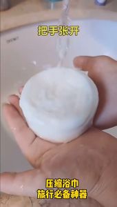 🇸🇬💥BUY 10 get 1free💥 Pure Cotton Compressed Travel disposable Soft  bath towel big size