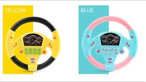 Mainan Setir Mobil Anak Edukasi Stir Mobil Steering Wheel Musik Suara Sistem Motorik Anak