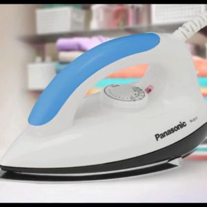 Panasonic Iron Ni - 317t (1000w 0.9kg) Non - Stick Coat Dry - Assorted Color