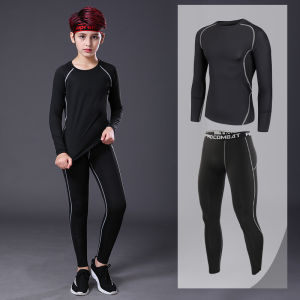 ชุดกีฬาเด็ก ชุดฝึกซ้อม ชุดฤดูใบไม้ร่วง/ฤดูหนาว ชุดบาสเก็ตบอล/ฟุตบอล ชุดกีฬาสำหรับเด็กชาย ชุดกีฬาแบบสวมทับได้ ชุดกีฬาผ้าโพลีเอสเตอร์แห้งเร็ว