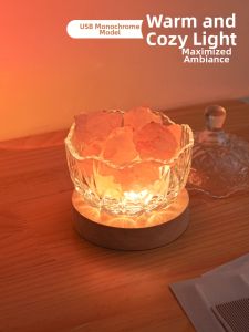 YAFULUODI | Himalayan Salt Aromatherapy Crystal Lamp Bedroom Decor