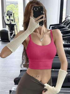 Padded High Impact Shock Absorption Sports Bra