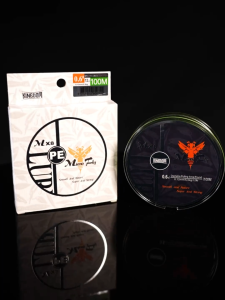 Kingdom Micro Câu Cá Bằng Ruồi Nhân Tạo Dòng 100M 8 Sợi Dây Bện PE Nhật Bản Dây Cước Câu Cá Đặt Dây Dẫn Cho Dây Câu Cá Chép