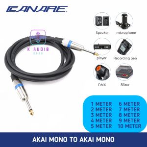 Kabel Jack Akai Mono To Akai Mono Kabel Jack Audio Kabel Mixer Ke Amplifier