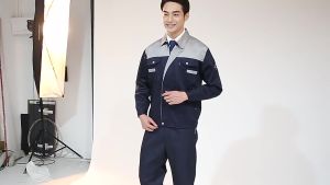 เสื้อเชิ้ตทำงานแขนยาว ทนทาน สำหรับช่างซ่อมบำรุงและซ่อมรถ