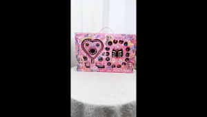 Childrens Creative Girls Beaded Toy Handmade DIY Accessories Girls Jewelry Pretend Play Set Kindergarten Gift