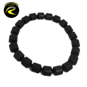 gelang kayu KELOR HITAM MOTIF MARJAN A63