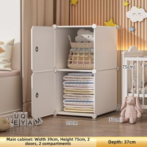 Easy Assembly Durable Children Wardrobe