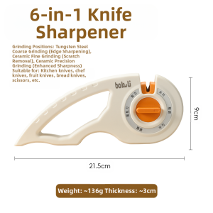 BAKULI | Multi-Function Quick Knife Sharpener