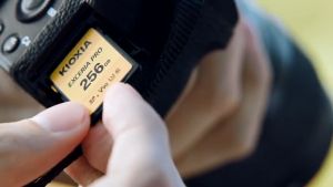 KIOXIA EXCERIA PRO SD Card การ์ดความจำสำหรับกล้องถ่ายรูป 128GB / 256GB C10 U3 V90 A1 4K/8K NPL Read Speed Up To 260MB/s