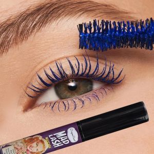 กันน้ำมาสคาร่าสีน้ำเงินใยไหม5มิติขนตายาวนานต่อได้สีขาวม่วงยาวมาสคาร่าขนตาเครื่องสำอาง