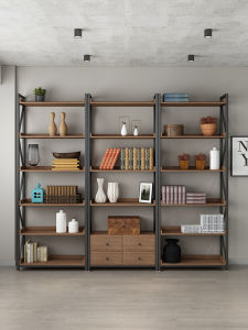 OUJUGEJIAJU | Industrial Multi-Layer Bookshelf