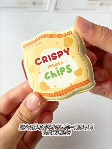 Pinch and roll sticky notes/stress relieving toys/student notebooks/portable/sticky notes/office memo stickers/adhesive