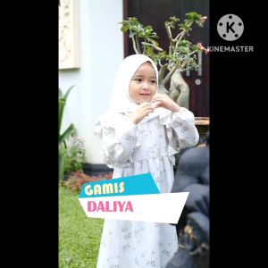 Gamis Anak Perempuan Premium / Gamis Daliya