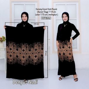 SARUNG GOYOR SANTRIWATI / SARUNG SANTRI PUTRI / SARUNG AQIL / BAHAN RAYON ADEM
