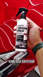PENGKILAP MOBIL MOTOR EFEK DAUN TALAS NANO CERAMIC SPRAY INSTANT COATING WAX 1 LITER