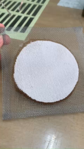 dụng cụ thí nghiệm : Lưới chịu nhiệt dạng vuông 15x15cm / 30x30cm - Lưới Amiăng dùng trong thí nghiệm y tế