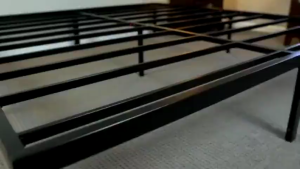 Royal Minimalist Iron Bed Frame Heavy Duty Bed Steel Bed Frame Premium High Load Bearing Single\Double Bed Sturdy