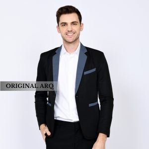 Jas Pria Hitam Wisuda Formal Slimfit Blazer Termurah 2025 Casual