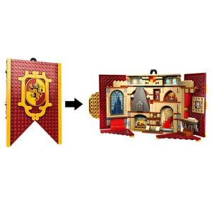 Beast Kingdom | Bộ 4 Khối Cờ Học Viện Đồ Chơi Sưu Tập Dành Cho Người Lớn Lý Tưởng Làm Quà Sinh Nhật Và Trò Chơi Phép Thuật RPG Cho Thanh Thiếu Niên