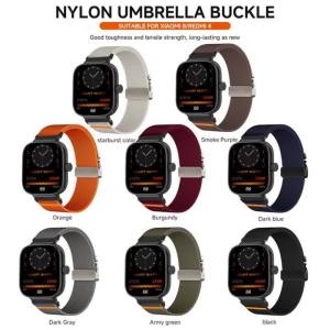 Nylon Strap For Redmi Watch 5 4 Bracelet For Xiaomi Mi Band 9pro/8pro Wristband Men Women Sports Watchband Metal Strap Accessory