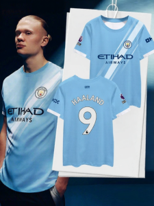 HanWei | Quick Drying Ice Silk Touch Manchester City Haaland Edition T Shirt