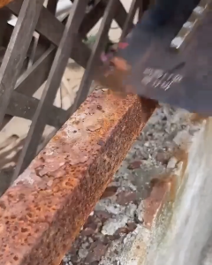 🔥50 years without rust🔥 Metal Rust Paint Metallic Rust Converter Remover Wood Paint for Furniture Home Outdoor Coating metal rust paint primer coating rust remover for metal paint anti rust treatment rusty paint Free Brush Odorless Furniture