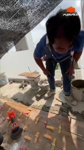 PUMPKIN รุ่น 50429 / INF-TV135C-201K-X20 เครื่องดูด-สั่นกระเบื้องไร้สาย 20V ขนาดหน้ายาง 135mm. (รับประกัน 1ปี)