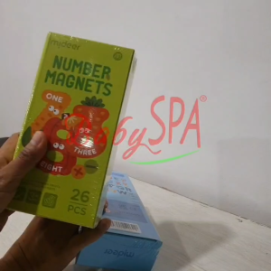 ♥♥♥ 𝐒𝐆 𝐒𝐞𝐥𝐥𝐞𝐫 BabySPA Magnetic Letters & Numbers Alphabet & Math Toy (Ages 3+)