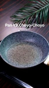 Cypruz White Granite Fry Wok 20/24/26/28CM: Wajan Tebal Anti Lengket