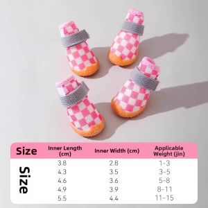 hipidog | Soft Bottom Non-Slip Dog Shoes for Small to Medium Pets Foot Protection