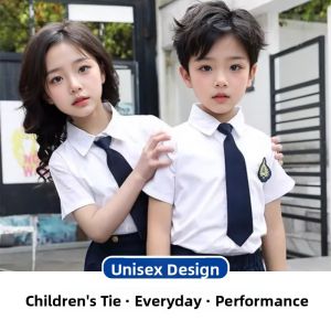 Childrens Black Bow Tie for Boys and Girls